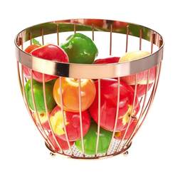 BİRADLI - Biradlı Tel Meyvelik, 20x15 Cm, Bakır BİRADLI - Biradlı Tel Meyvelik, 20x15 Cm, Bakır