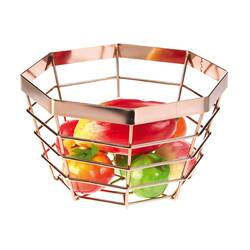 BİRADLI - Biradlı Tel Meyvelik, 23x14 Cm, Bakır