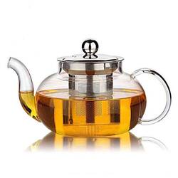 EPİNOX - Cam Demlik, Çelik Süzgeç, 600 ML