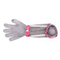 EPİNOX - Epinox EL-19K Çelik Eldiven 19 cm, Kırmızı (Medium) (1)