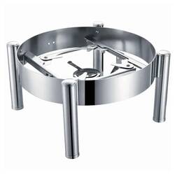 EPİNOX - Chafing Dish Lüks 2/3 Yuvarlak Ayaklı Stand (CLY-6Y)