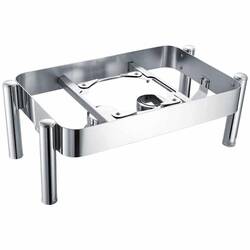 EPİNOX - CHAFING DISH LÜX 1/1 AYAKLI STAND (CLA-09) EPİNOX - CHAFING DISH LÜX 1/1 AYAKLI STAND (CLA-09)