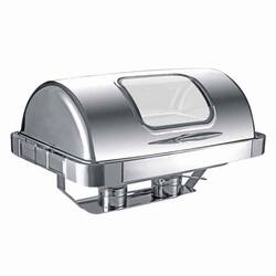 EPİNOX - Epinox Chafing Dish Roll Top Gömme Camlı 9 L (CDG-9C)