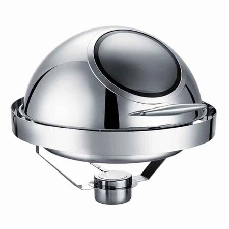 Chafing Dish CDG-6C – Gömme Cam Kapaklı, 6 L