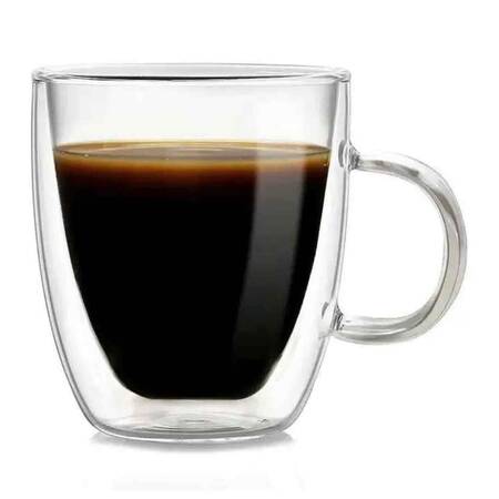 ÇİFT KATMAN KULPLU BARDAK 250 ML (KCB-250) ÇİFT KATMAN KULPLU BARDAK 250 ML (KCB-250)