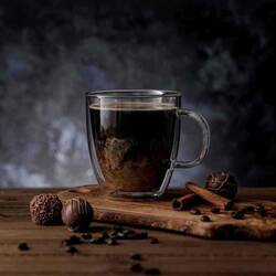 EPİNOX COFFEE TOOLS - ÇİFT KATMAN KULPLU BARDAK 250 ML (KCB-250) (1)