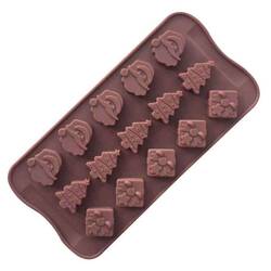 EPİNOX - Çikolata Kalıbı, Silikon, Çam, 20,5x10,5x1 Cm