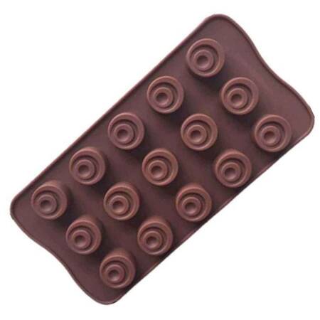 Çikolata Kalıbı, Silikon, Hilal, 20,5x10,8x1,5 Cm