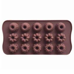 EPİNOX PASTRY MARKA - Çikolata Kalıbı - Silikon - Karışık Kurabiye (SCK-32)