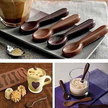 ÇİKOLATA KALIBI - SİLİKON - KAŞIK (KAK-15) ÇİKOLATA KALIBI - SİLİKON - KAŞIK (KAK-15)