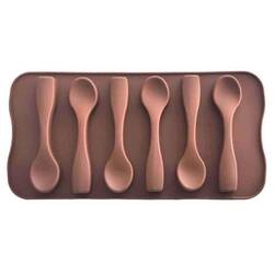 ÇİKOLATA KALIBI - SİLİKON - KAŞIK (KAK-15) - Thumbnail