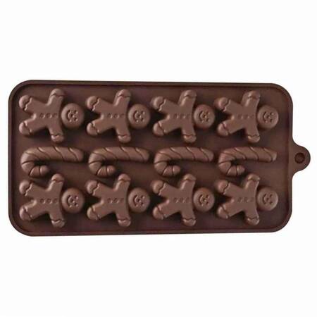 Çikolata Kalıbı - Silikon - Kurabiye Adam (SCK-76)