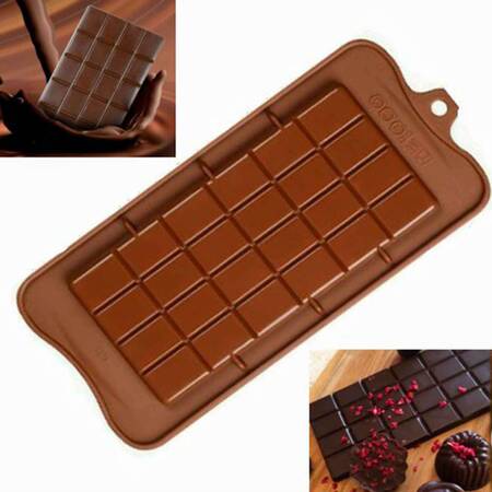 Çikolata Kalıbı, Silikon, Tablet, 22x10,5x0,8 Cm