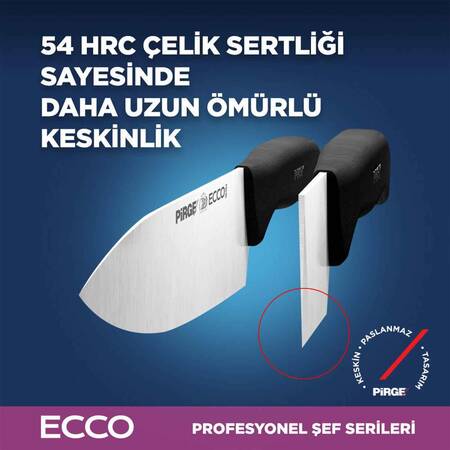 Pirge Ecco 3 Lü Bıçak Seti, Çantalı