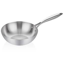 Altınbaşak - Elit Multi Metal Çelik Wok Tava, 26 Cm Altınbaşak - Elit Multi Metal Çelik Wok Tava, 26 Cm
