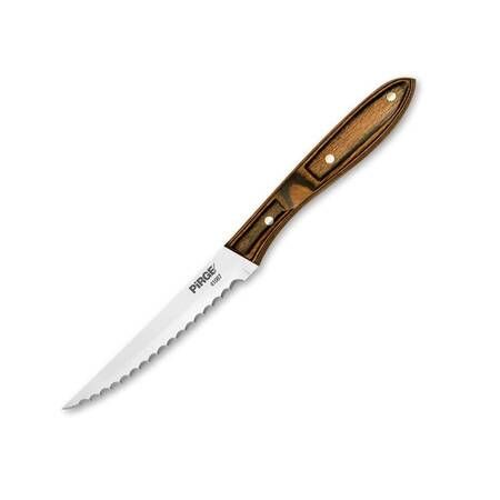 Pirge Elite Steak Biftek Bıçağı, Polywood Sap 12 Cm