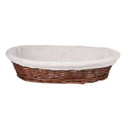 EPİNOX - Epinox Açık Büfe Ekmek Sepeti, Hasır, Oval 55 Cm