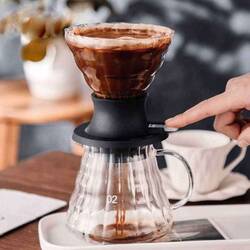 Epinox Ayarlı Dripper, Cam, 200 ml - Thumbnail