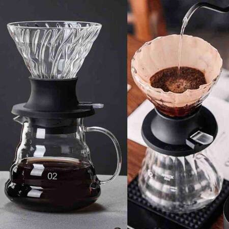 Epinox Ayarlı Dripper, Cam, 200 ml Epinox Ayarlı Dripper, Cam, 200 ml