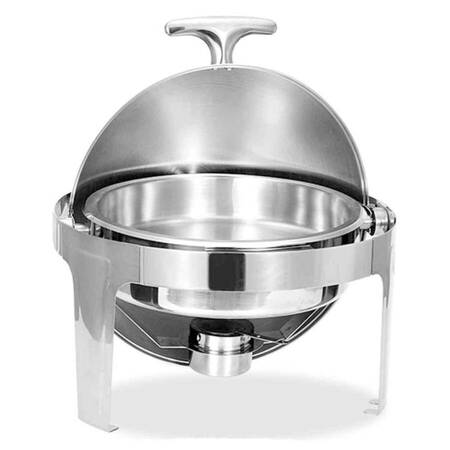 Epinox Chafing Dish Roltop, Yuvarlak, 6 L