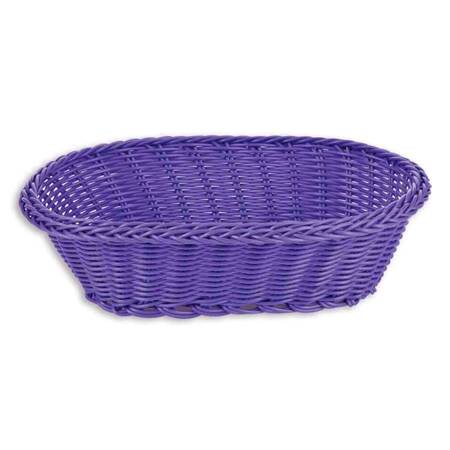 Epinox Ekmek ve Meyve Sepeti, Plastik, Oval, Mor, 24 Cm