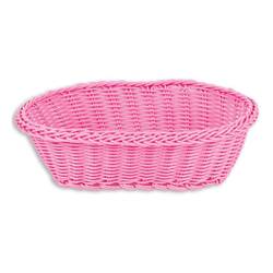 EPİNOX - Epinox Ekmek ve Meyve Sepeti, Plastik, Oval, Pembe, 24 Cm EPİNOX - Epinox Ekmek ve Meyve Sepeti, Plastik, Oval, Pembe, 24 Cm