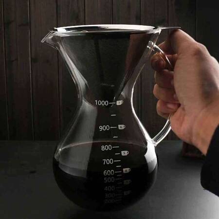 Epinox Kahve Demleme, Filtreli, Cam, 1000 ml Epinox Kahve Demleme, Filtreli, Cam, 1000 ml