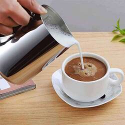 Epinox Kahve Süt Potu, Paslanmaz Çelik, 500 ml - Thumbnail