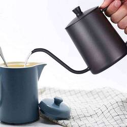 EPİNOX - Epinox Mini Kettle, Siyah, Kapaklı, 600 ml (1)