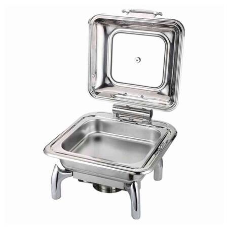 Epinox Reşo Chafing Dish, 2/3, Hidrolik Kapaklı, 6 L