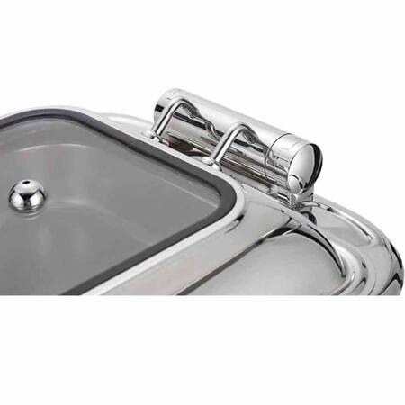 Epinox Reşo Chafing Dish, 2/3, Hidrolik Kapaklı, 6 L