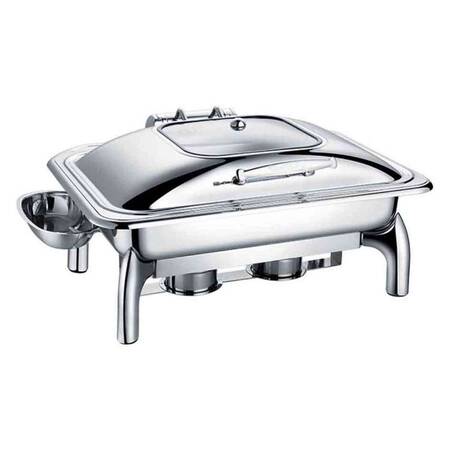 Epinox Reşo Chafing Dish, Dörtgen, Hidrolik Kapaklı, 9 L