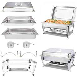 Epinox Reşo Chafing Dish, Ekonomik, 9 L - Thumbnail