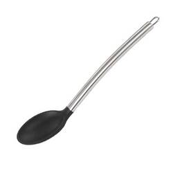 EPİNOX - Epinox Silikon Kaşık, Siyah 34 Cm EPİNOX - Epinox Silikon Kaşık, Siyah 34 Cm