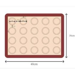 Epinox Silikon Makaron Mat, 40X30 Cm - Thumbnail