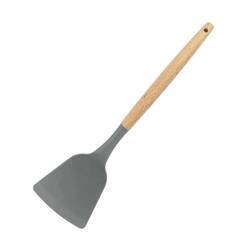 EPİNOX - Epinox Silikon Servis Spatulası, Ahşap Sap EPİNOX - Epinox Silikon Servis Spatulası, Ahşap Sap