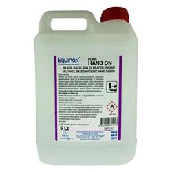 EQUINOX - Equinox Hand On El Dezenfektanı, Antiseptik Hijyen Ürünü Sıvı 5 Litre (1)