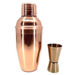 Eysigo - Eysigo Kokteyl Shaker Seti, Bakır, 350 ml, 2 Parça