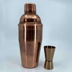 Eysigo Kokteyl Shaker Seti, Bakır, 500 ml, 2 Parça - Thumbnail