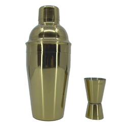 Eysigo Kokteyl Shaker Seti, Gold, 500 ml, 2 Parça - Thumbnail