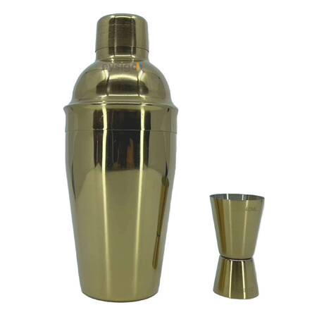 Eysigo Kokteyl Shaker Seti, Gold, 500 ml, 2 Parça