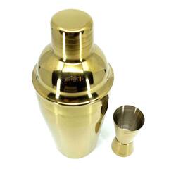 Eysigo Kokteyl Shaker Seti, Gold, 500 ml, 2 Parça - Thumbnail