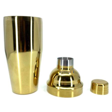 Eysigo Kokteyl Shaker Seti, Gold, 700 ml, 4 Parça