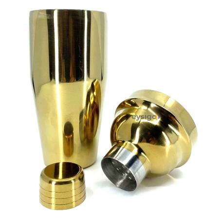 Eysigo Kokteyl Shaker Seti, Gold, 700 ml, 6 Parça Eysigo Kokteyl Shaker Seti, Gold, 700 ml, 6 Parça