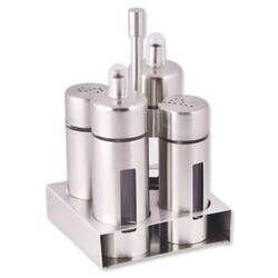 EPİNOX - Fulya Yağlık Sirkelik Tuzluk, 4'Lü Set EPİNOX - Fulya Yağlık Sirkelik Tuzluk, 4'Lü Set