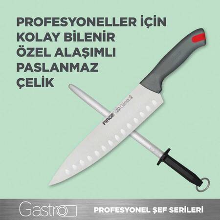 Pirge Gastro Çantalı Bıçak Seti, 3'lü