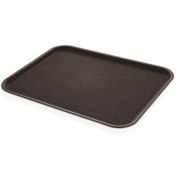 GastroPlast - GastroPlast Servis Tepsisi, Kahverengi PP 26X35 Cm (1)