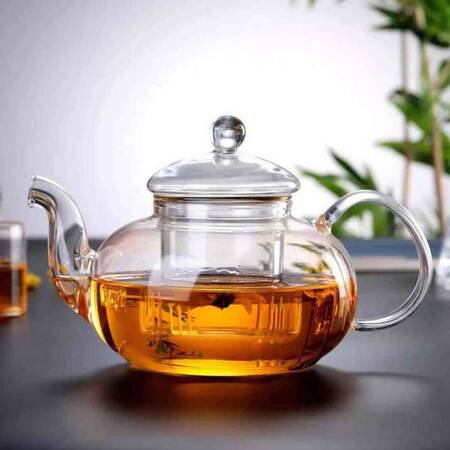 Cam Demlik, Cam Süzgeç, 800 ml Cam Demlik, Cam Süzgeç, 800 ml