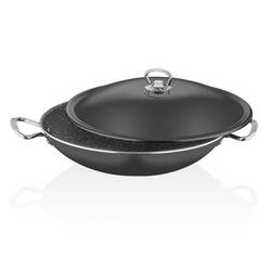 Altınbaşak - Granit Wok Tencere 40 Cm Altınbaşak - Granit Wok Tencere 40 Cm