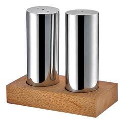 Groovy - Groovy 2 Li Ahşap Dikdörtgen Standlı Yuvarlak Tuzluk Takımı Mat Groovy - Groovy 2 Li Ahşap Dikdörtgen Standlı Yuvarlak Tuzluk Takımı Mat